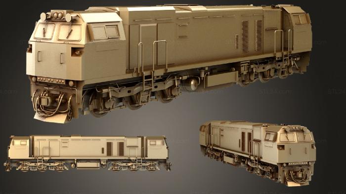 Vehicles (CC206 TRAIN, CARS_0982) 3D models for cnc